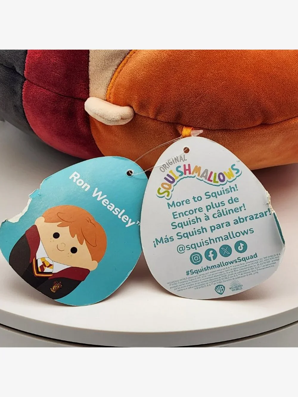Ron Weasley Squishmallows Plush | NWT